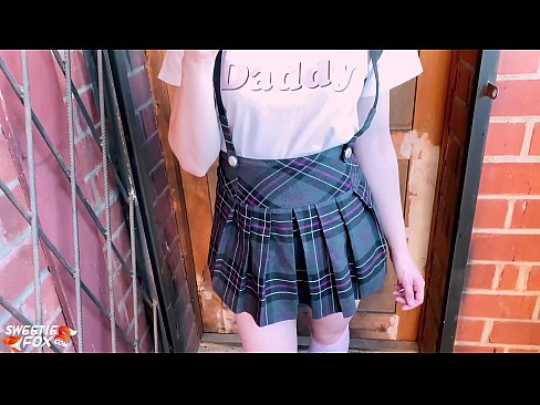 ❤️ Ysgol o Sucks ei dick ddwfn a fucks yn lle dosbarthiadau. ️ Porn porno super wrthon ni